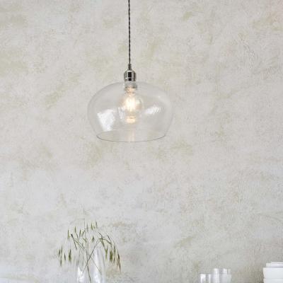 Pagazzi Bindki Hammered Polished Nickel Medium Pendant