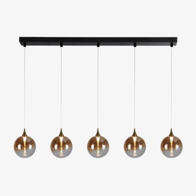 Pagazzi Alchemy 5 Light Black LED Pendant Bar