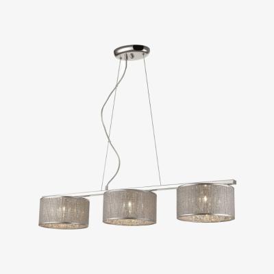 Pagazzi Lisa Polished Chrome 3 Light Bar Ceiling Pendant