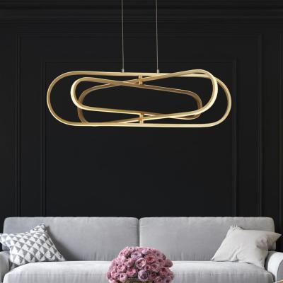 Pagazzi Clip Gold LED Pendant Ceiling Light