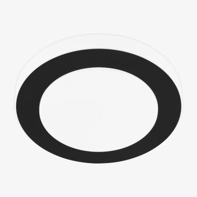 Pagazzi Carpi Flush IP44 Black Ceiling Light