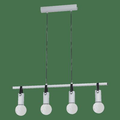 Pagazzi Apricale 4 Light Ceiling Light Bar Grey