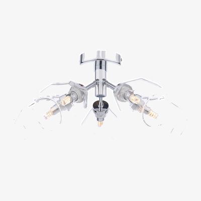 Pagazzi Leonie 5-Light Polished Chrome Semi-Flush Ceiling Light