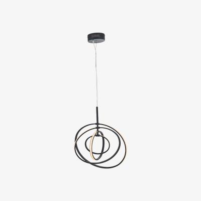 Pagazzi Avali Warm White LED Matt Black Ceiling Pendant
