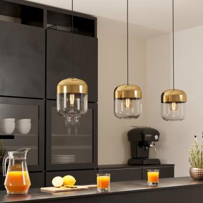 Pagazzi Maryvilla Glass and Gold Multi-Light Pendant