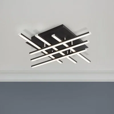 Pagazzi Matrix LED Warm White 6 Light Flush Ceiling Light