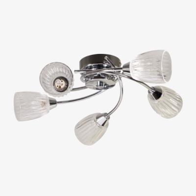 Pagazzi Pala Semi Flush Polished Chrome Light