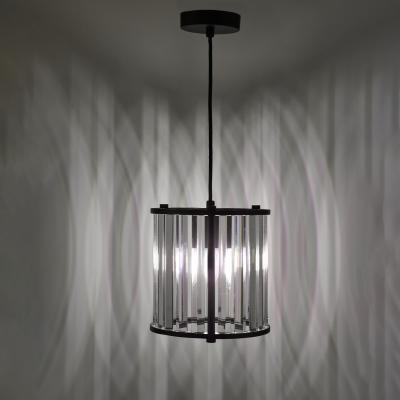Pagazzi Kiran Satin Black Pendant Ceiling Light