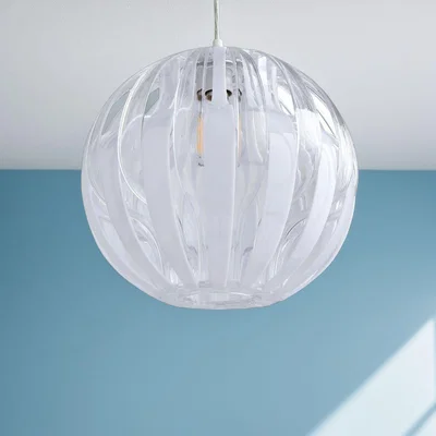Pagazzi Bimber White Easy-Fit Pendant Ceiling Light
