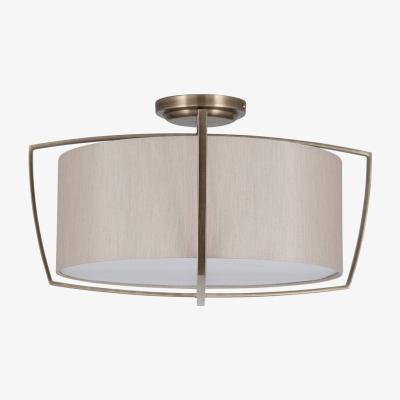 Pagazzi Moana 3 Light Ceiling Light Antique Brass