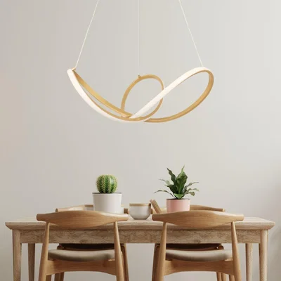 Pagazzi Aranda LED Gold Ceiling Pendant