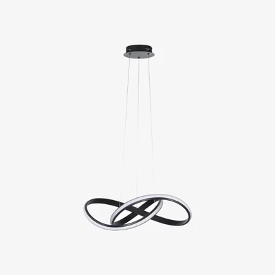 Pagazzi Fraser LED Matt Black Ceiling Pendant