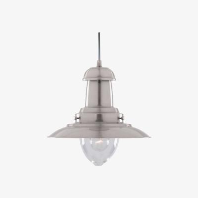 Pagazzi Searchlight Fisherman Ceiling Light Lantern Satin Chrome