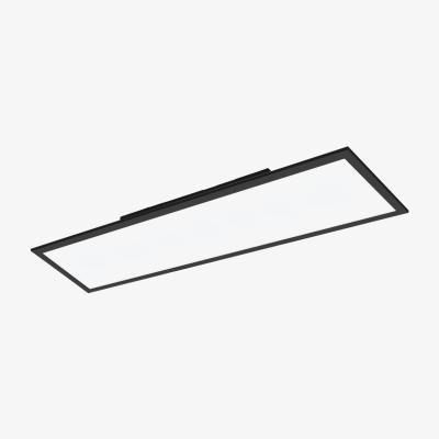 Pagazzi Salobrena-C Large LED Black Flush Ceiling Light