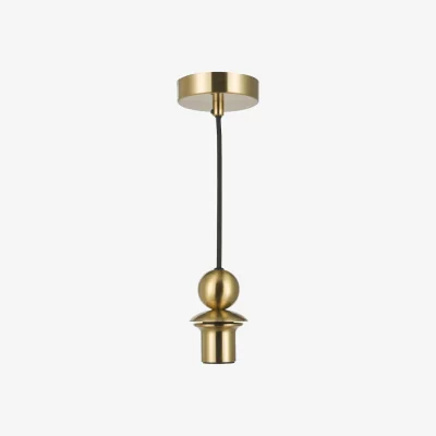 Pagazzi 1-Light Satin Brass Suspension E27