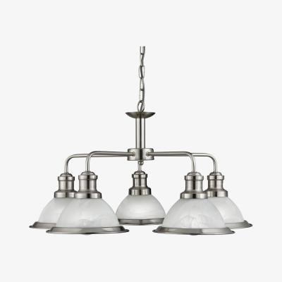 Pagazzi Searchlight Bistro Industrial 5 Light Ceiling Light