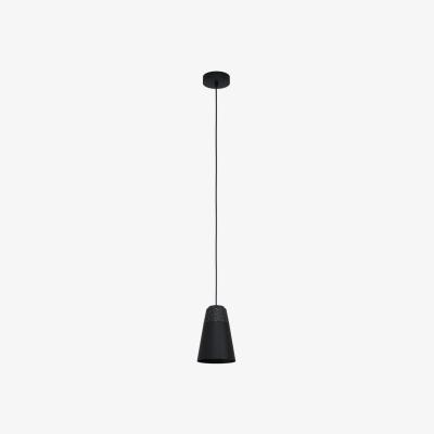 Pagazzi Canterras 1 Light Black and Grey Pendant