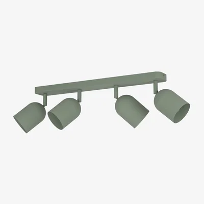 Pagazzi Tilston 4-Light Green Spotlight Bar