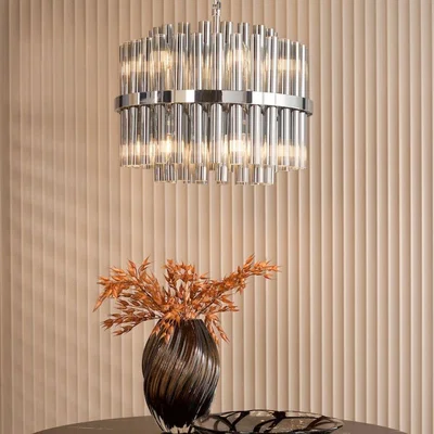 Pagazzi Imani 12-Light Polished Chrome Pendant
