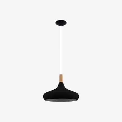 Pagazzi Sabinar Black Ceiling Pendant Large