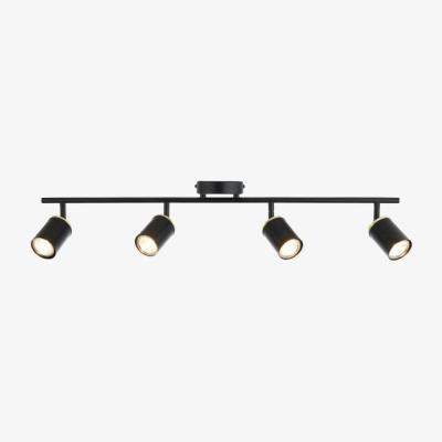 Pagazzi Talbot Matte Black 4-Spot Bar