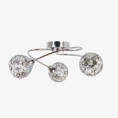 Pagazzi Bryn 3 Light Ceiling Light Polished Chrome