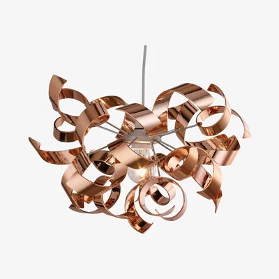 Pagazzi Lyndsay Pendant Light Shade Rose Gold