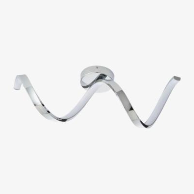 Pagazzi Astral LED Polished Chrome Flush Ceiling Light IP44
