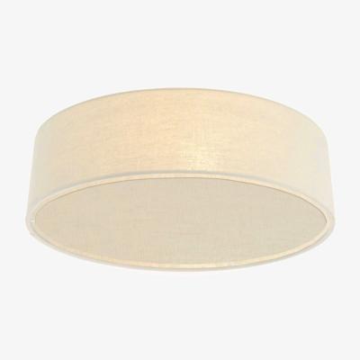 Pagazzi Kentaro 2 Light Cream Flush Ceiling Light