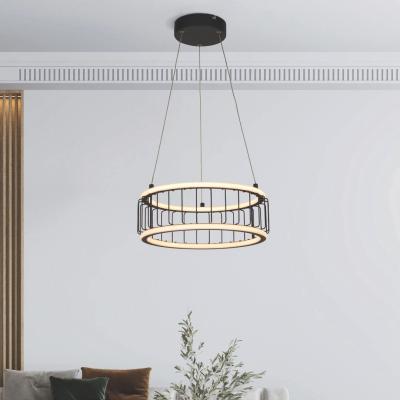 Pagazzi Circolo Black LED Pendant Ceiling Light