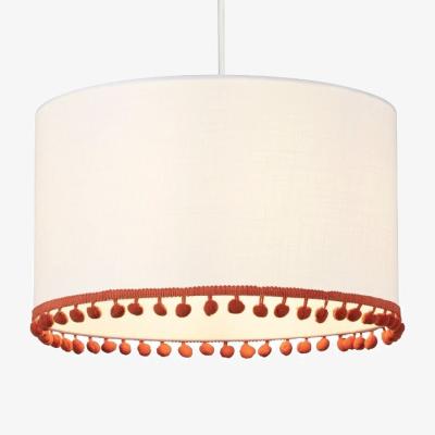 Pagazzi Dolly Small White &amp; Orange Ceiling Shade