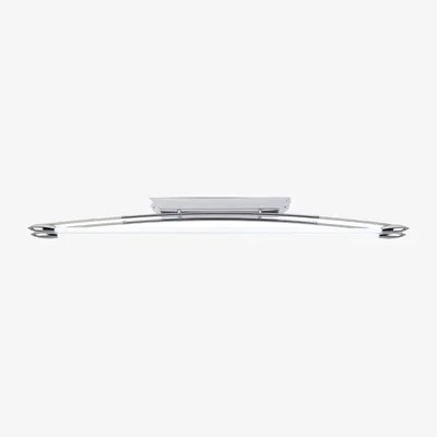 Pagazzi Harper Fluorescent 2 Light Ceiling Light Polished Chrome
