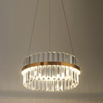 Pagazzi Camburn Brushed Gold Halo LED Pendant