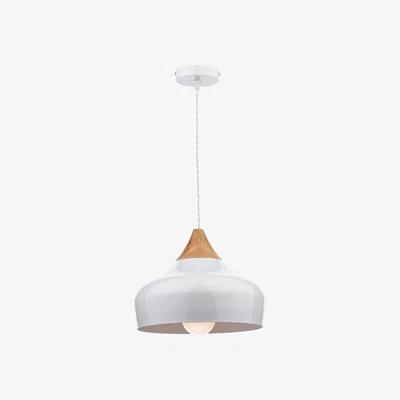 Pagazzi Gaucho Pendant Ceiling Light White 32cm