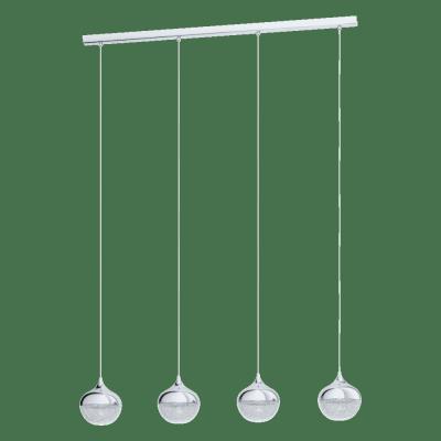 Pagazzi Fable 4 Light Polished Chrome Ceiling Bar