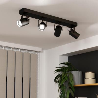 Pagazzi Sorego 4-Light Black Spotlight Bar