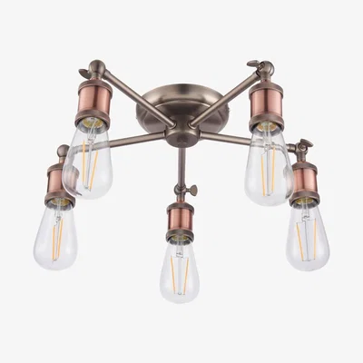Pagazzi Hal Semi Flush Ceiling Light