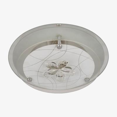 Pagazzi Drew 1 Light Crystal Flush Ceiling Light