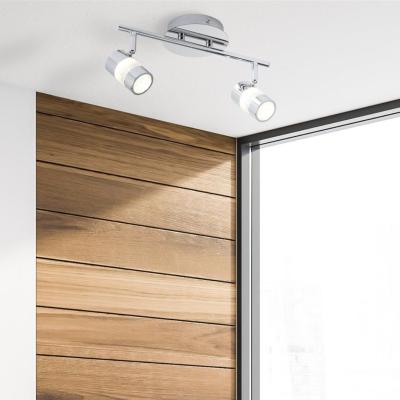 Pagazzi Bubbles 2 Light Chrome & Glass IP44 LED Ceiling Spotlight