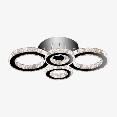 Pagazzi Niomi 4 LED Polished Chrome Warm White - Daylight Colour Changing Ceiling Light
