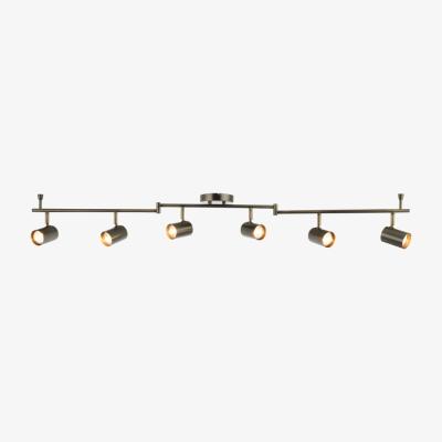 Pagazzi Hereford Matte Pewter 6-Spot Bar