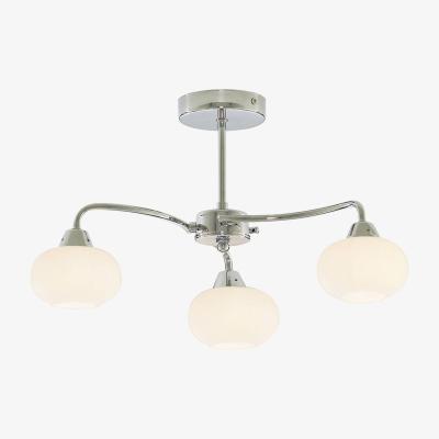 Pagazzi Caen 3 Light Ceiling Light Polished Chrome