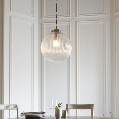 Pagazzi Brydon Pendant 350mm Antique Brass