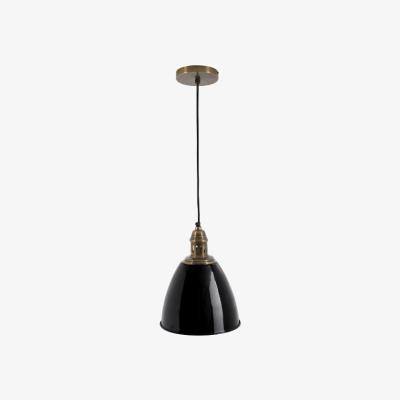 Pagazzi Piccolo Black &amp; Antique Brass Ceiling Pendant