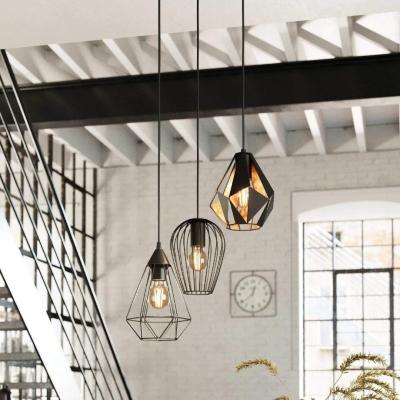 Pagazzi Distaff Multi-Light Black Pendant