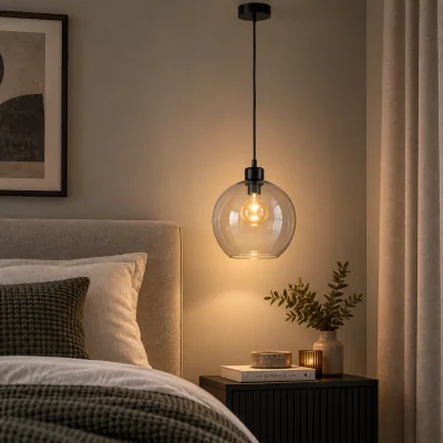 Pagazzi Sofia Clear Glass Pendant