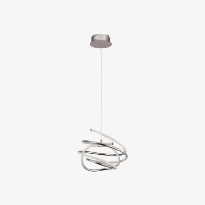 Pagazzi Trixie 1 Light LED Polished Chrome Ceiling Pendant