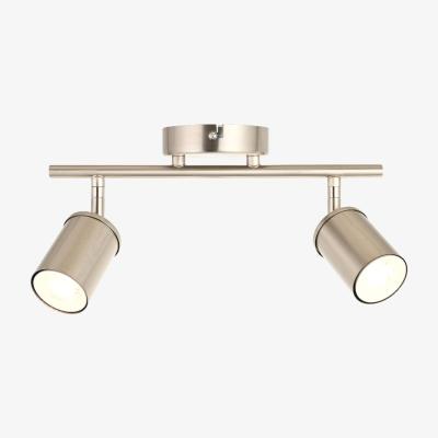 Pagazzi Talbot 2-Light Brushed Nickel Spotlight Bar