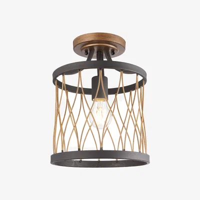 Pagazzi Heston Semi-Flush Ceiling Light