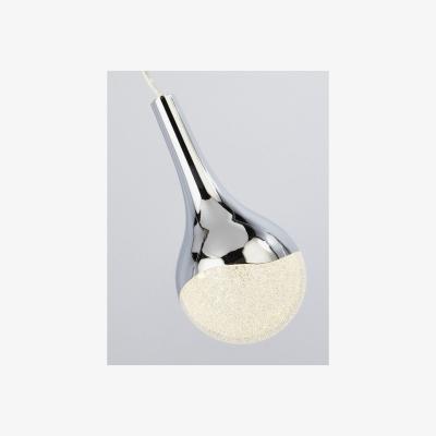 Pagazzi Wave 5 Light LED Polished Chrome Ceiling Bar Pendant